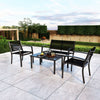 Outdoor Garden Textiles Furniture Conservatory Sets with Table and Chairs for 4