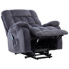 ELECTRIC POWER LIFT RECLINER CHAIR FABRIC SOFA WITH MASSAGE AND HEAT ARMCHAIR NS