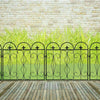 5 Reusable Decorative Garden Fence 24x25inch Coated Metal Wire Fencing Yard Path