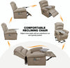 Dual Motor Riser Recliner Lift Massage Chair w/Table and Lumbar Support