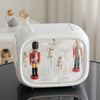 Action Figures Display Case Dustproof Large Box Clear Collectibles Model Cabinet