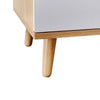 2White Drawers Storage Wood Bedside Cabinet Nightstand Small Side Table Bedroom