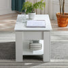 Lift Top Wooden Coffee Table With Storage White Lift up Desk Drawer Living Room