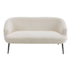 Modern Teddy Velvet Couch 2 Seater Sofa Chair Padded Settee Loveseat w/ Cushions