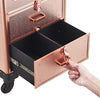 Nail Artist Travel Trolley Vanity Beauty Case Trolley Hairdressing Cosmetics Box