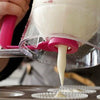 Cake Mix Batter Dispenser Measuring Label Baking Cupcake Cream Release Jug Tool