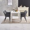 4PCS Industrial Dining Table & Chair Set Kitchen Furniture Table office chairs