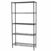 3/4/5 Tier Wire Shelving Metal Shelf Kitchen Flatware Storage Display Rack