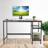 Computer Desk Working Study Writing PC Table Home Office Student with Book Shelf