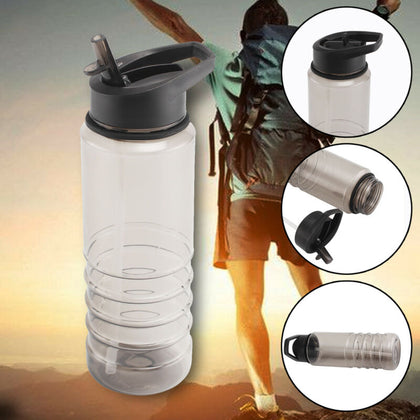 New Flip Straw Drink Healthy Water Bottle Cycling Gym Sport Top Cycling Bike Ace