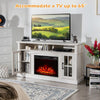 Fireplace TV Stand for TVs up to 65 Inches With 2000W Electric Fireplace Insert