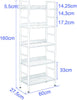 5Tier Ladder wood Shelf Storage Shelving Unit Bookcase Corner Rack Display Stand