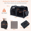 2-In-1 Pet Carrier Pet Kennel Cat Dog Travel Crate w/Removable Hammock Carry Bag