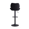 2 Pcs Bar Stools Bar Chair Breakfast Stools Kitchen Leather Adjustable Swivel