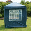 2x2m Outdoor Folding Tent Picnic Gazebo Two Doors & Two Windows Right-Angle UK