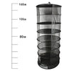 8Layer Plant Herb Drying Shelv Rack Net Outdoor Collapsible Mesh Hanging Dryer