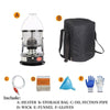 KEROSENE OIL HEATER 4.6 L PORTABLE WICK HEATING STOVE FOR INDOOR CAMPING OUTDOOR