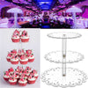 3 Tier Cupcake Stand Display Cake Dessert Food Platter Round Stand Party Serving