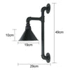 Industrial Wall Pipe Lamp Retro Light Steampunk Vintage Wall Sconce Lights UK