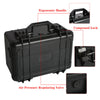 Protective Hard Carry Case Camera Travel Equipment Waterproof Storage Box Black