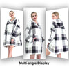 Hoodie Blanket Reversible Oversized Ultra Plush Sherpa Giant Hooded Sweatshirt