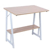 Single Person Computer Desk Small Gaming Desk Study Table for Home Office UK
