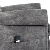 Riser Power Lift Chair Fabric Electric Recliner Chair Armchair Grey
