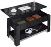 High Gloss Coffee Table With Storage Lift Top Up Wooden Living Room Furniture UK