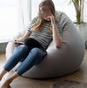 Large Adult Bean Bag Cover Indoor Beanbag Seat Lazy Lounger NO-Filling Grey