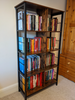 Large Industrial Bookcase Shelving Unit Ladder Shelf Display Storage Rack Rustic