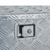 Aluminium Storage Box Silver Lockable Trailer Box Tool Box Organizer Chest