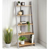 Ladder Shelf Bookcase 5 Tier Display Storage Shelving Unit Stand Wall Rack