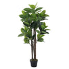 90cm Ficus Elastica Artificial Tree Green Plant Wedding Garden Home Office Decor