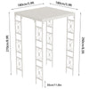 2.7M Tall Steel Patio Gazebo Outdoor Canopy Gazebo Sun Shading Pergola Arbor XL