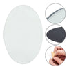 60/70cm Large Oval Wall Mounted Bathroom Mirror Makeup Dressing Mirror Frameless
