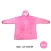 Hoodie Blanket Oversized Ultra Soft Comfy Plush Sherpa Giant Hooded Sweatshirt
