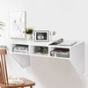 Wall Mounted Computer Desk Floating Wooden PC Studying Table Modern Writing Desk