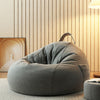 Large Adult Bean Bag Cover Indoor Beanbag Seat Lazy Lounger NO-Filling Grey