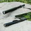 Black Baseball Bat LED Flashlight Q5-Cree Waterproof Security Super Bright Torch