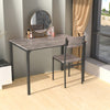 4PCS Dining Table & Chair Set Kitchen Furniture W/ Storage Bench Space-Saving