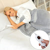 ELECTRIC HEATED THROW OVER BLANKET SOFT FLEECE WASHABLE HOME OFFICE TIMER WARMUK