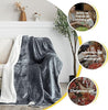 Sherpa Fleece Blanket Soft Warm Faux Fur Large Sofa Throw Bed Double King Sizes
