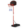 Freestanding Basketball Hoop and Stand Adjustable Basketball System with Wheels