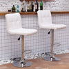 1/2/4/6x Bar Stools Gas Lift Swivel Faux Leather Kitchen Breakfast Counter Salon