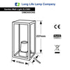 Traditional Vintage Style Outdoor Single Wall Lights IP44 Garden Lantern Lights