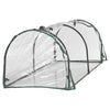 Big Clear Plastic Tunnel Grow Tent Greenhouse Cover Plants Hoop Metal Frame Box