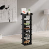 SLIM TALL 7TIER SHOE RACK STAND COMPACT SPACESAVING STORAGE ORGANISER SHELF UNIT