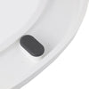 Soft Close Toilet Seat White Bathroom V Shape WC Heavy Duty Seats Anti Slam
