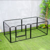 6 Panels Foldable Pet Play Pen Puppy Dog Rabbit Cage Run Fence Exercise Playpens