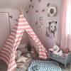 165cm Child Indian Tent Play Sleeping Teepee Baby House Pink Girl Princess Gift